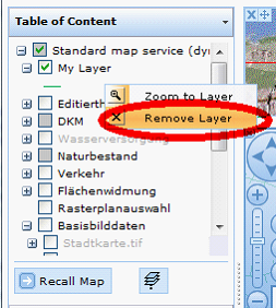 Remove uploaded layer from Table of Content