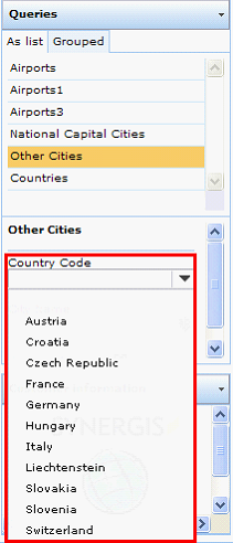 Lookup data field values build the search form value list in WebOffice 10 R3 client