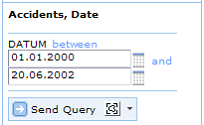 Predefined query with BETWEEN search on date field in WebOffice 10 R3 client