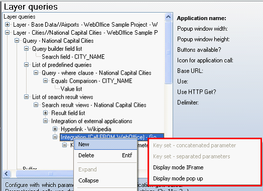 Key set concatenated / separated elements