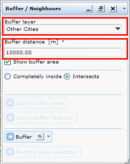 Buffer tool form in WebOffice 10 R3 client