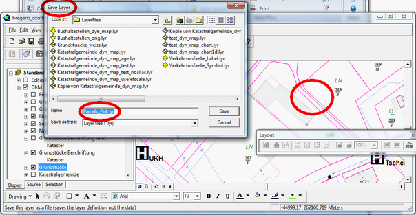 Setting a layer symbology in ArcMap and saving the symbology definitions into a layer file (.lyr) Setting a layer symbology in ArcMap and saving the symbology definitions into a layer file (.lyr)