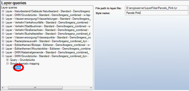 Style configuration - WebOffice category
