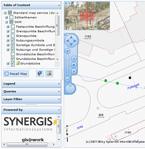 Original parcel style: black outlines