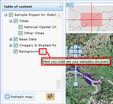 Metadata short description in WebOffice 10 R3 client