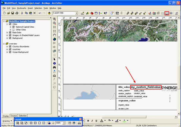 Layout view with added Function field ‘my_custom_fieldvalue’ - WebOffice plot author Layout view with added Function field ‘my_custom_fieldvalue’ - WebOffice plot author