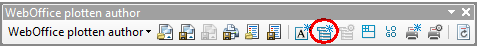 WebOffice plotten author toolbar
