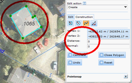 Orthogonal construction tool form