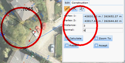 Construction by alignment tool form