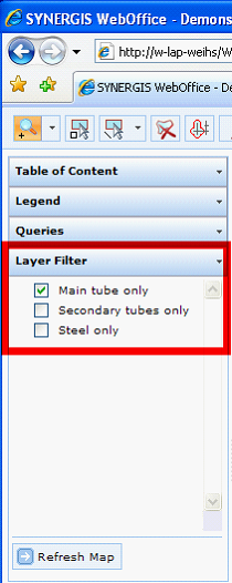 Layer filter control in WebOffice 10 R3 client