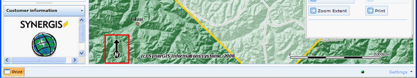 North arrow in WebOffice 10 R3 client North arrow in WebOffice 10 R3 client