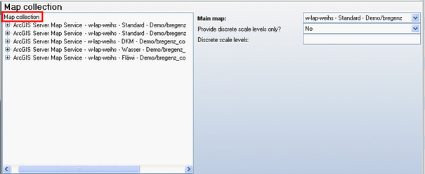 Map collection - WebOffice category