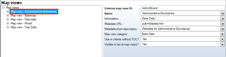Map View - WebOffice Category