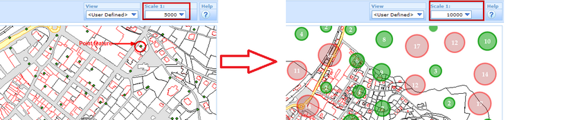 Point and Cluster display in WebOffice 10 R3 html client