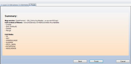 Create edit layer wizard - Step 5