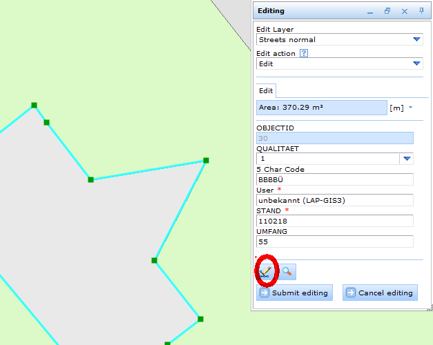 Enable geometry editing button in WebOffice 10 R3 HTML Client