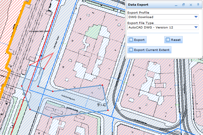 Data export using an arbitrary polygon Data export using an arbitrary polygon