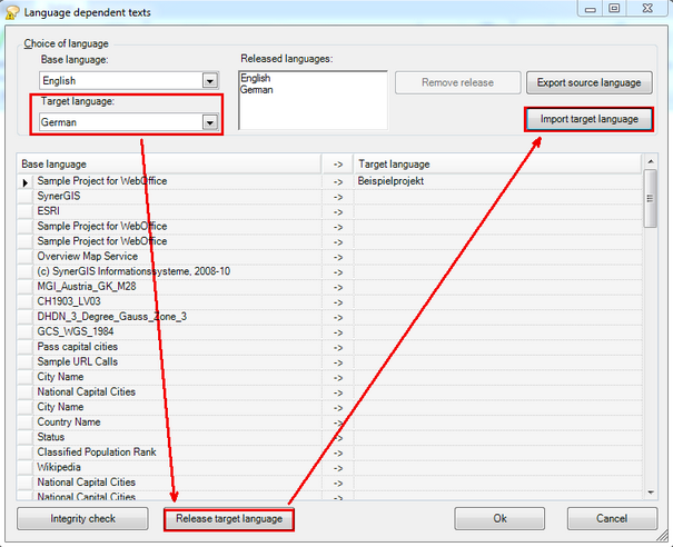 Import the language dependent texts