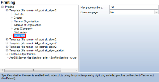 Index Plot - Configuration