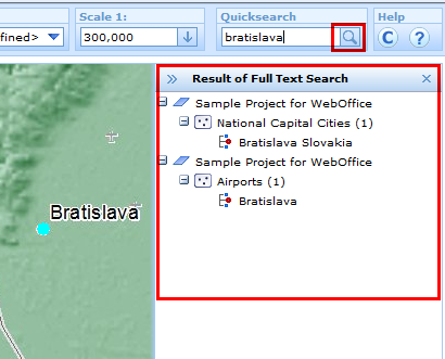full-text search - client - details