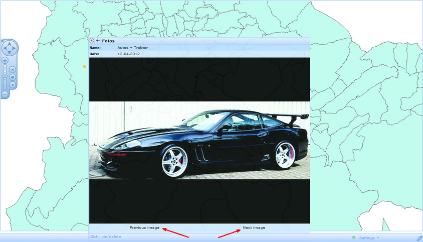 MapTip result - Switch between single pictures (photo gallery)