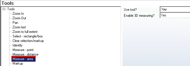 Measure point tool - WebOffice category