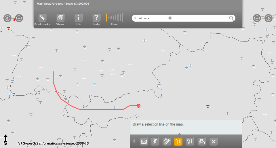 Line selection in WebOffice mobile client Line selection in WebOffice mobile client