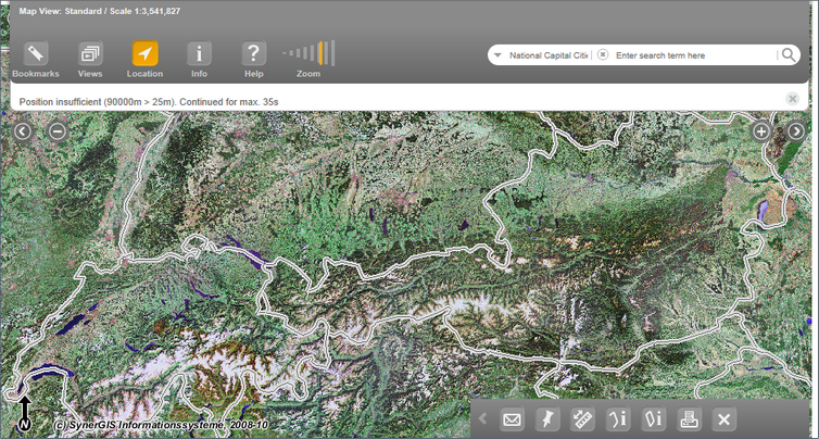 Location tool with polling