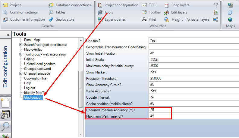 Configuration of the polling mechanism Configuration of the polling mechanism