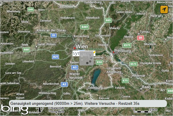Geolocation tool with polling Geolocation tool with polling