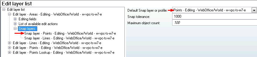 Default snap layer or first configured snap layer will be used for the WebOffice map widget Default snap layer or first configured snap layer will be used for the WebOffice map widget