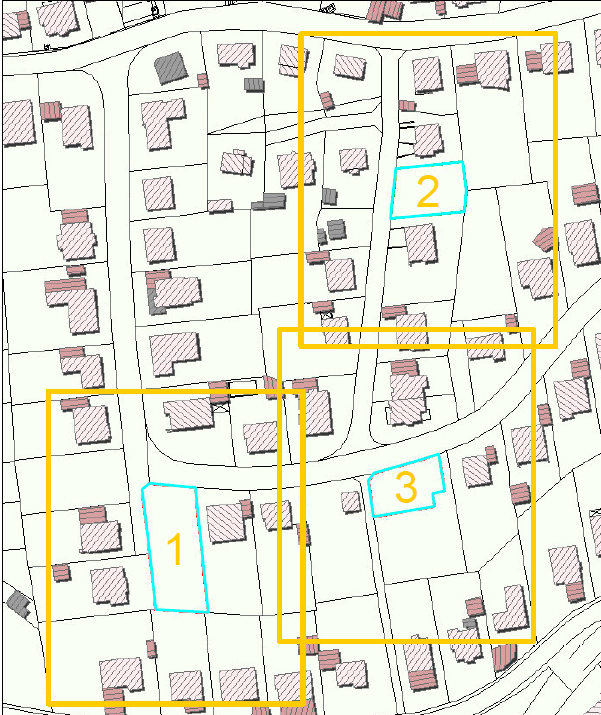 Print series overview page with single page extent frames