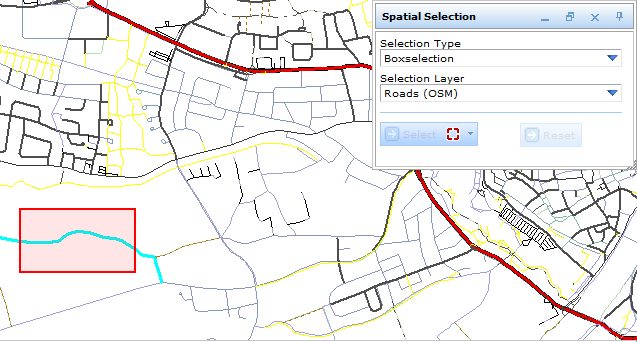 Selection on route-data