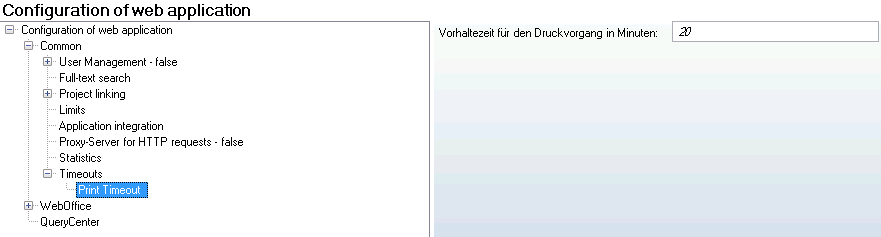 Configuration - Timeouts Configuration - Timeouts