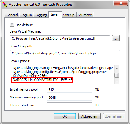 Tomcat security setting - LM compatibility setting