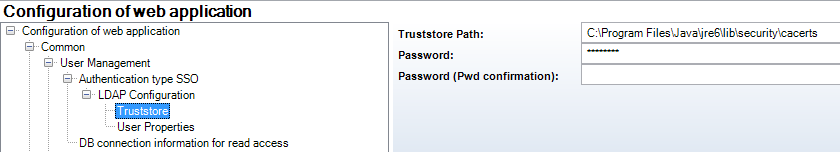 Truststore Configuration