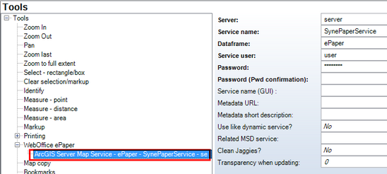 Use dynamic ePaper - SynePaperService