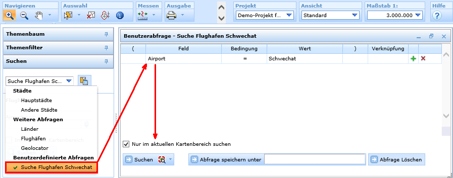 Wiederverwenden von benutzerdefinierten Abfragen