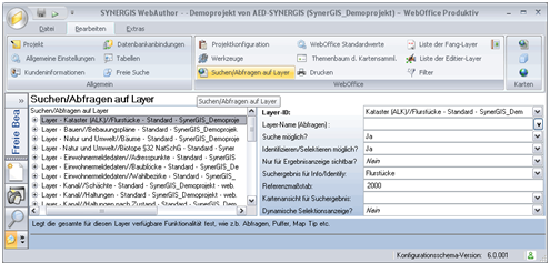 Suchen/Abfragen auf Layer