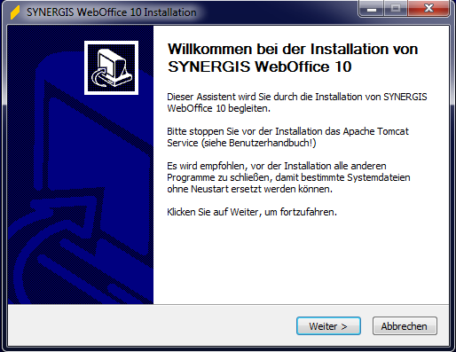 WebOffice 10 R3 deutschsprachiges Setup&nbsp;