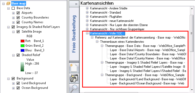 Option "Volle TOC übernehmen"