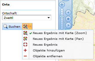 Suchmodi unter dem Reiter ‚Suchen‘ Suchmodi unter dem Reiter ‚Suchen‘