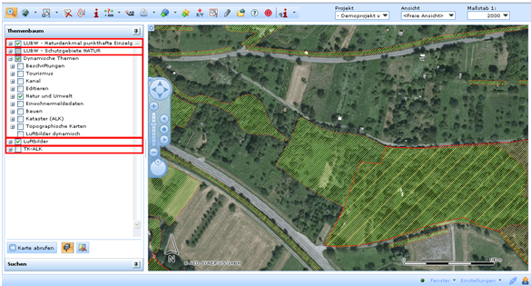 Themenbaum im WebOffice 10 R3 Client Themenbaum im WebOffice 10 R3 Client