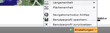 WebOffice 10 R3 Standard Client - Menü ‚Einstellungen‘ WebOffice 10 R3 Standard Client - Menü ‚Einstellungen‘