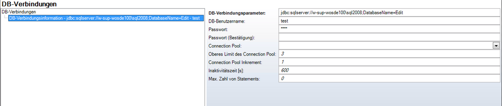 Datenbankanbindungen - Kategorie ‚Allgemein‛