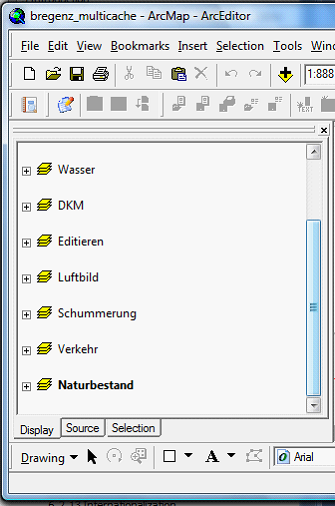 Mehrere Datenrahmen in ArcMap Mehrere Datenrahmen in ArcMap