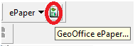 ArcMap Werkzeugleiste 'GeoOffice ePaper' ArcMap Werkzeugleiste 'GeoOffice ePaper'