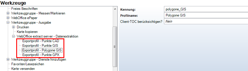 Ausgabeprofile Konfiguration im WebOffice author Ausgabeprofile Konfiguration im WebOffice author