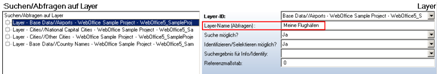 Beispiel Layer-Name ‚Meine Flughäfen'
