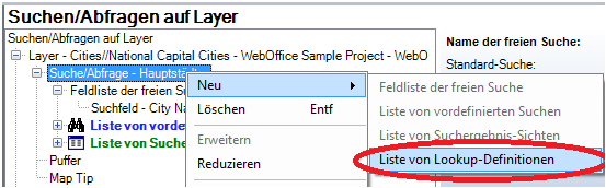 Table - List of lookup definitions configuration Table - List of lookup definitions configuration